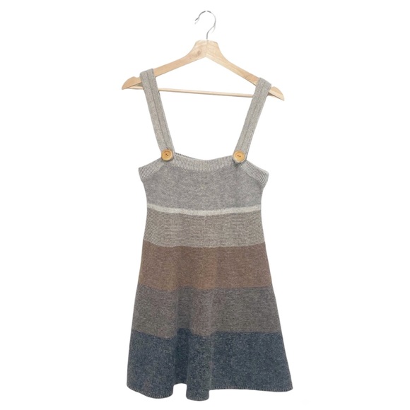 Free People Dresses & Skirts - Free People Wool Earthy Tone Knit Dress